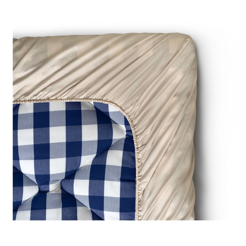 Satin Pure Fitted Sheet, 30 cm image number 0