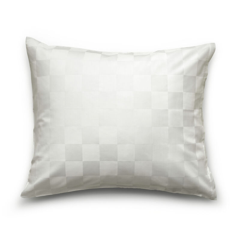 Satin Check Pillow Case image number 0