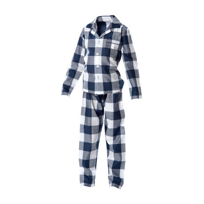 Blue-Check Pajamas