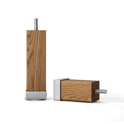 4-Edge Legs with Alu Oiled Oak